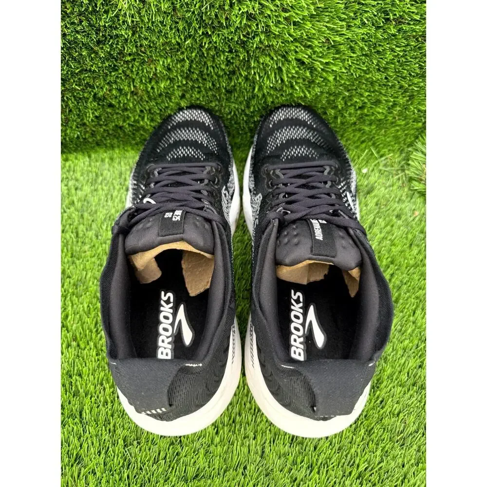 Brooks Adrenaline GTS 25 1104542E090 Athletic Shoes Mens 11.5 Black Mesh Running